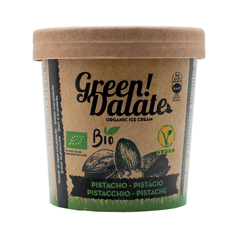 Helado bio Green Dalate Pistacho 350 ml