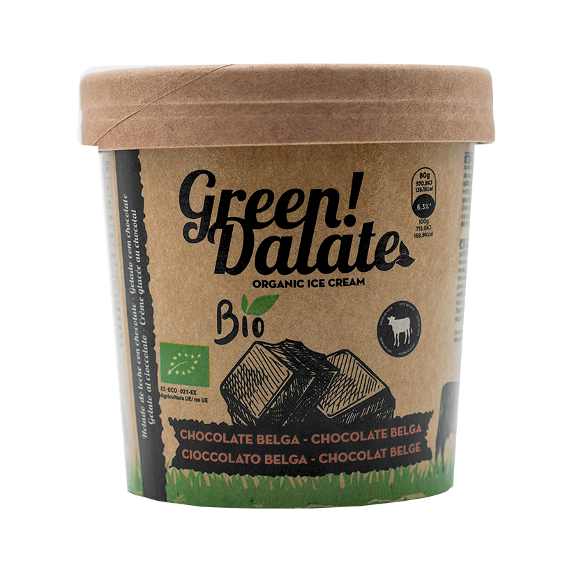 Helado Green Dalate Chocolate Belga 350ml
